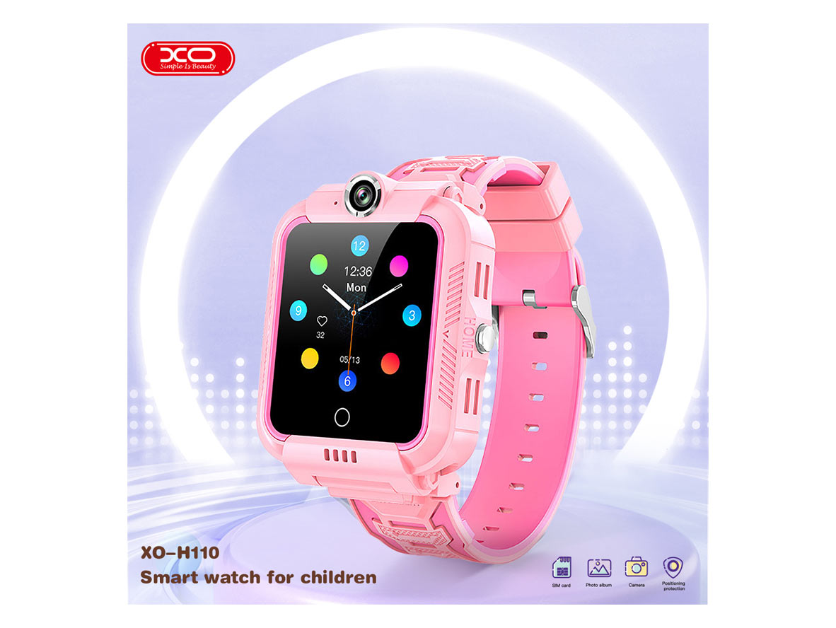 XOSmartWatchforKidPink