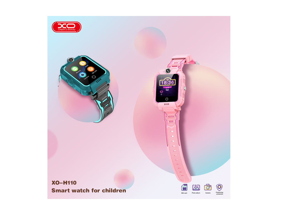 XOSmartWatchforKidPink2