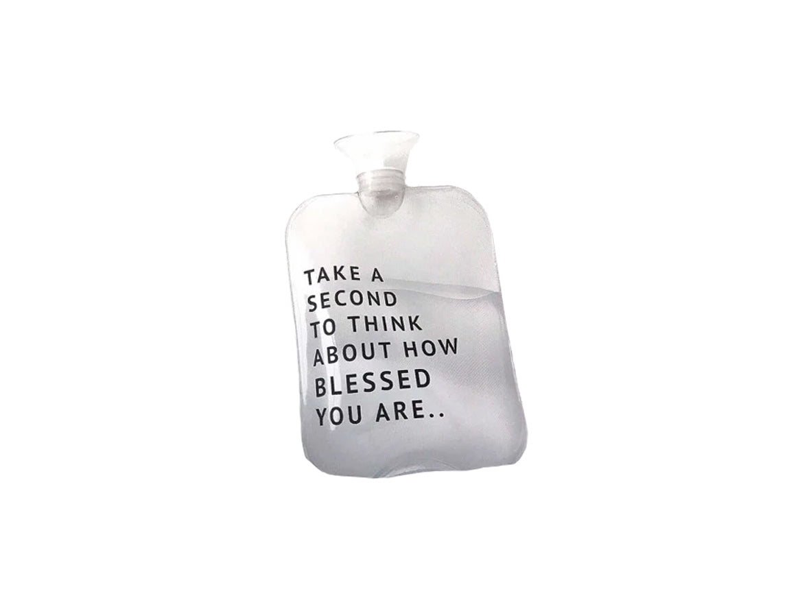 	Yellow Events Huggy Take A Second To Think How Blessed You Are – Hot Water Pouch