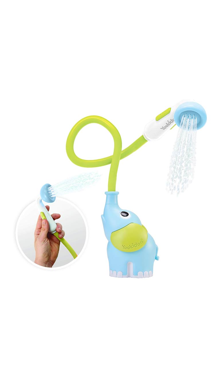 Yookidoo Elephant Baby Shower (18m+) - Blue