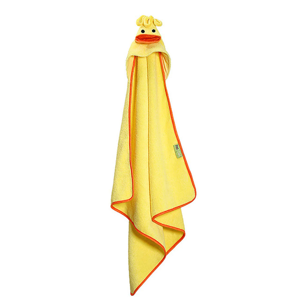 Zoocchini Baby Hooded Cotton Towel - Duck
