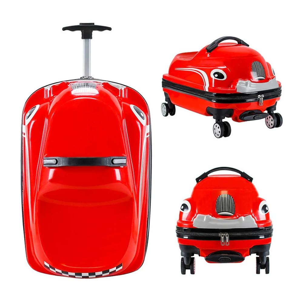 Zoomie Wheels by Karry-On Kids Travel Luggage - Red