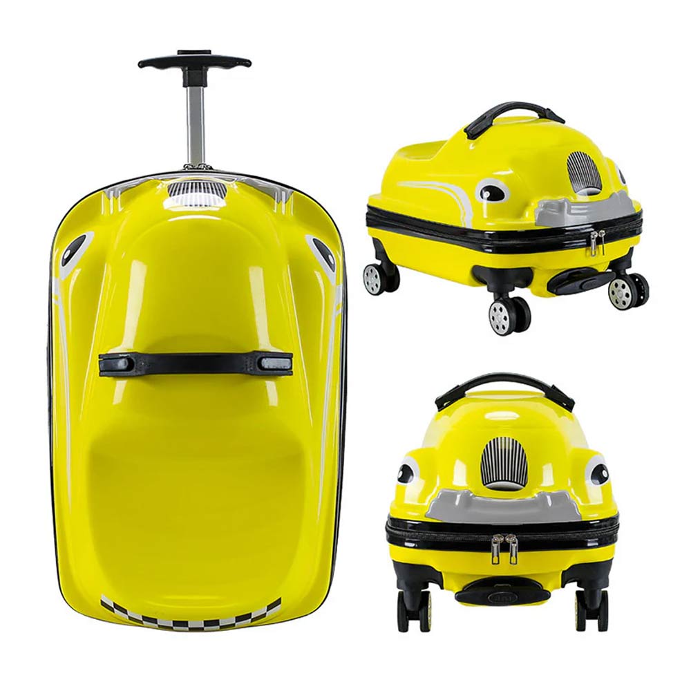 Zoomie Wheels by Karry-On Kids Travel Luggage - Yellow