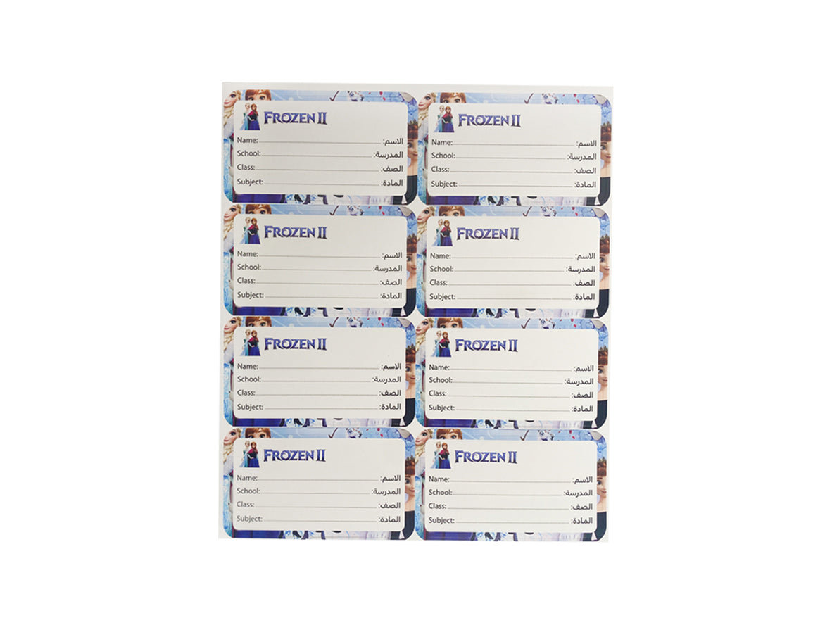 Frozen Sticker Labels - 40 Stickers