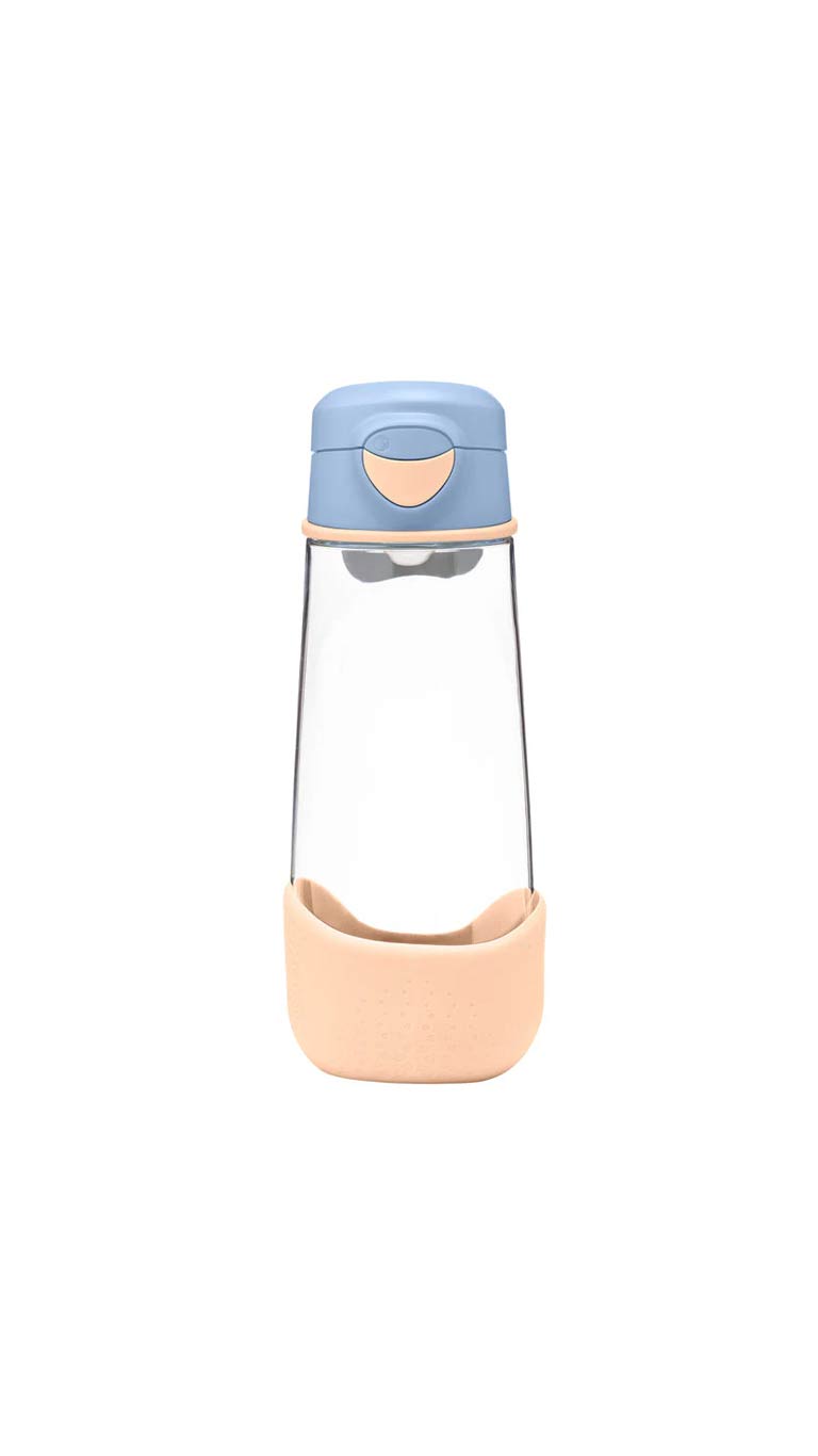 B.Box Hydration Sports Spout Bottle 600ml - Feeling Peachy