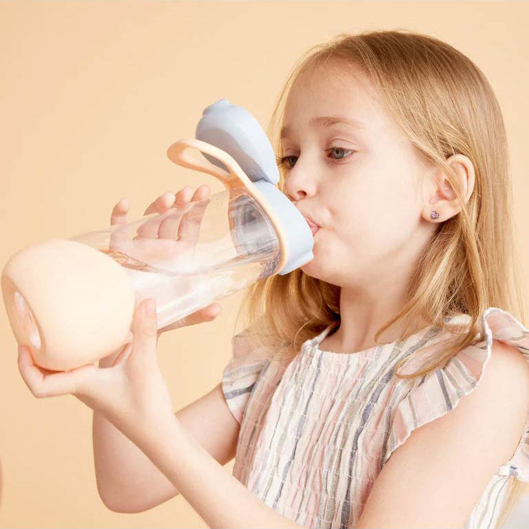 B.Box Hydration Sports Spout Bottle 600ml - Feeling Peachy