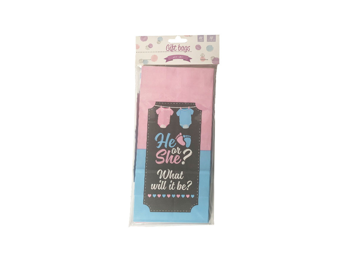 Baby Party Gift Bags - 12 pcs