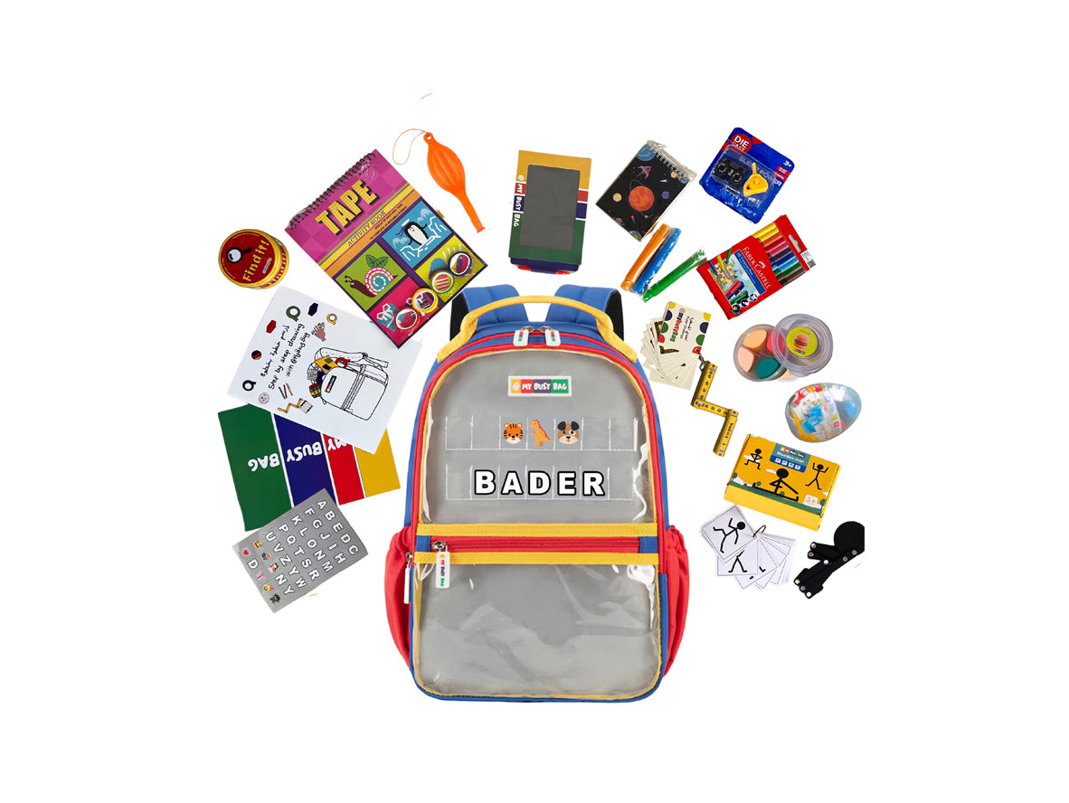 Mybusybag (5-7years boy) activity bag