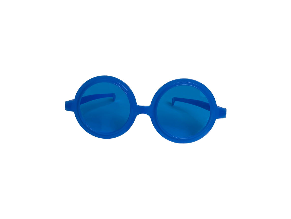 Party Giant Glasses Round - Blue