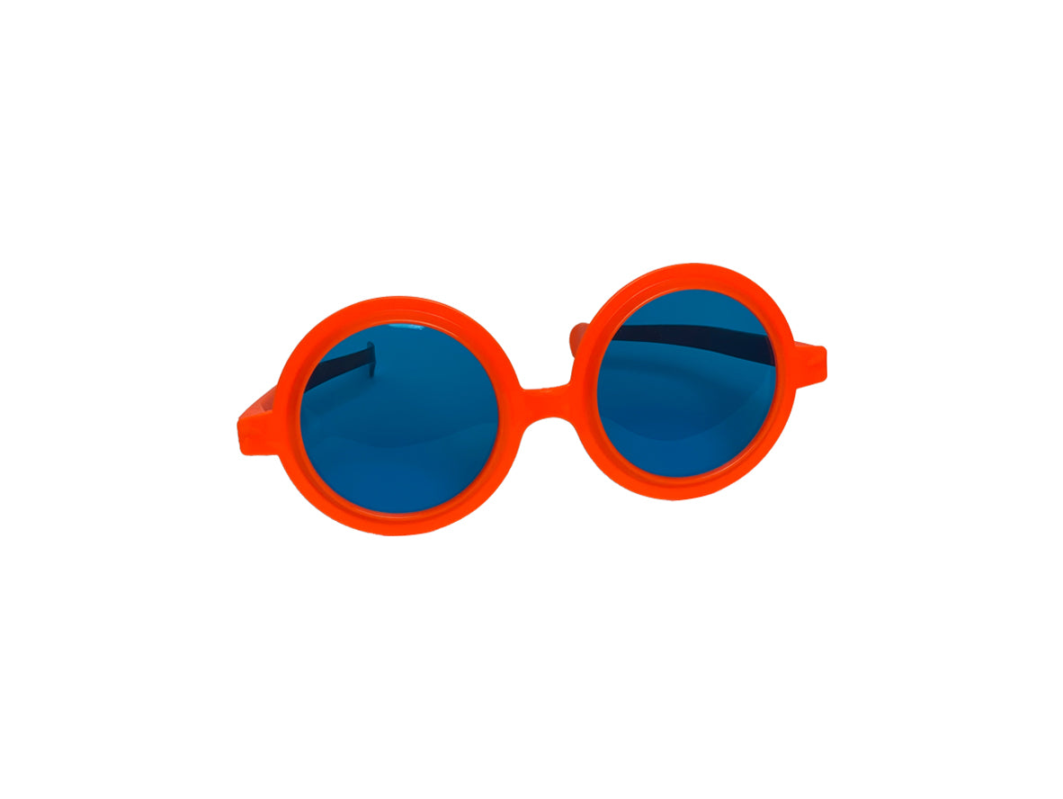 Party Giant Glasses Round - Orange
