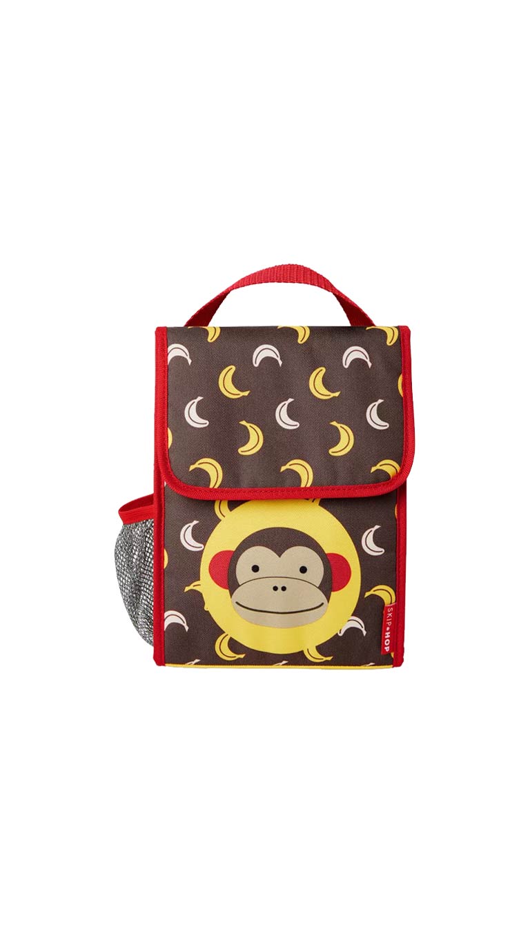 Skiphop Zoo Lunch Bag - Monkey
