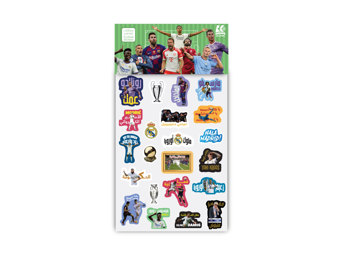 Football Stickers for Kids - 1 pcs