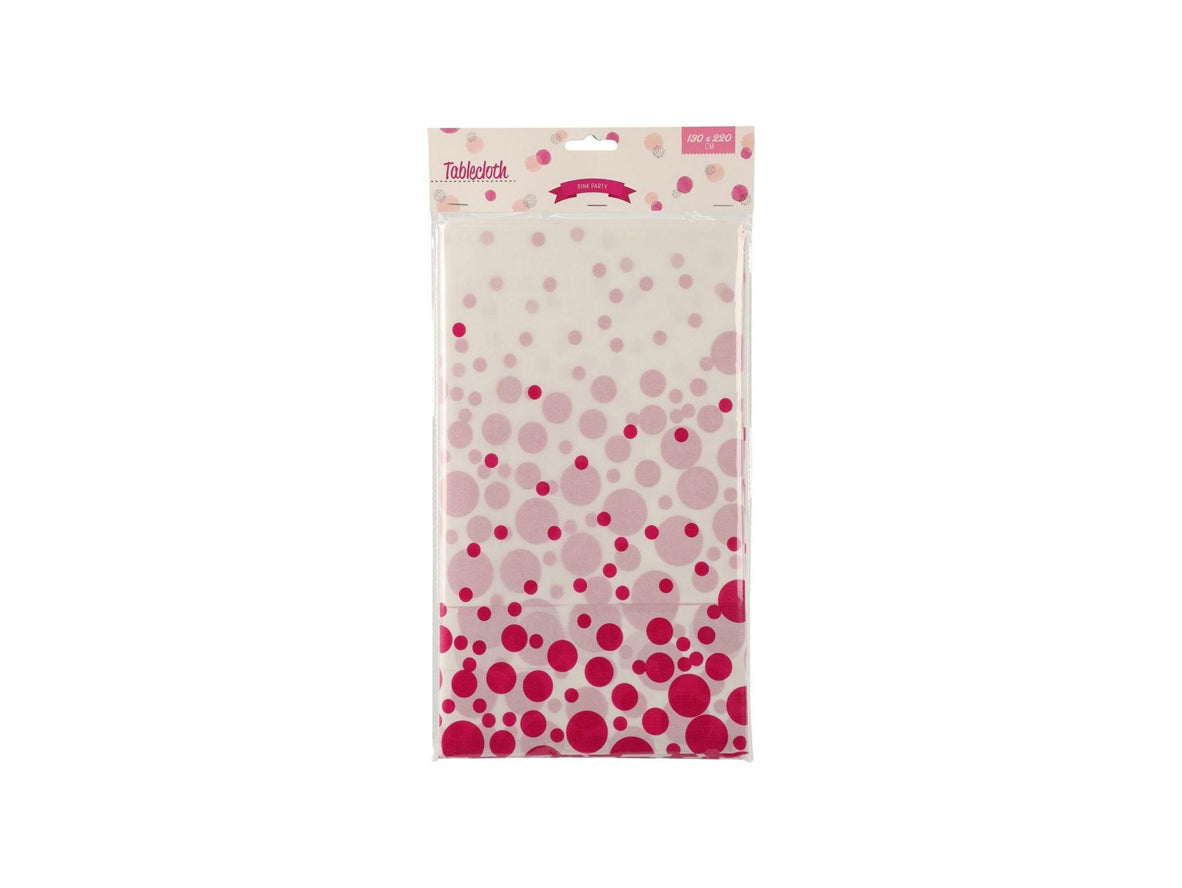 Baby Party Table Cloth Pink - 13 x 220cm