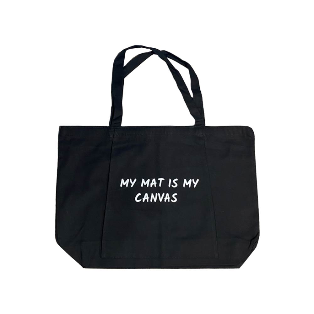 Artesania Yoga Bag Black "Home Is Where My Mat Is"